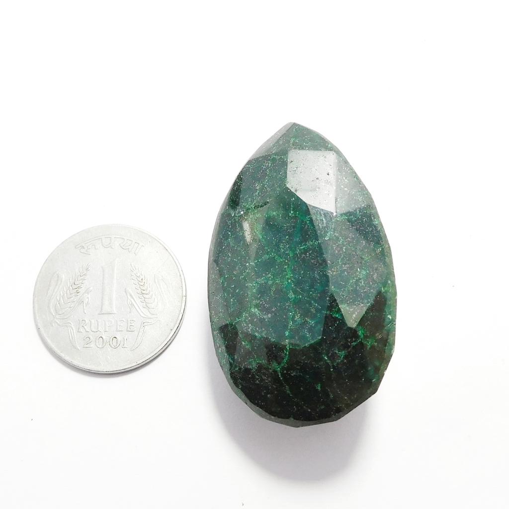 230 Carat Green Emerald Natural Pear Cut Loose Gemstone