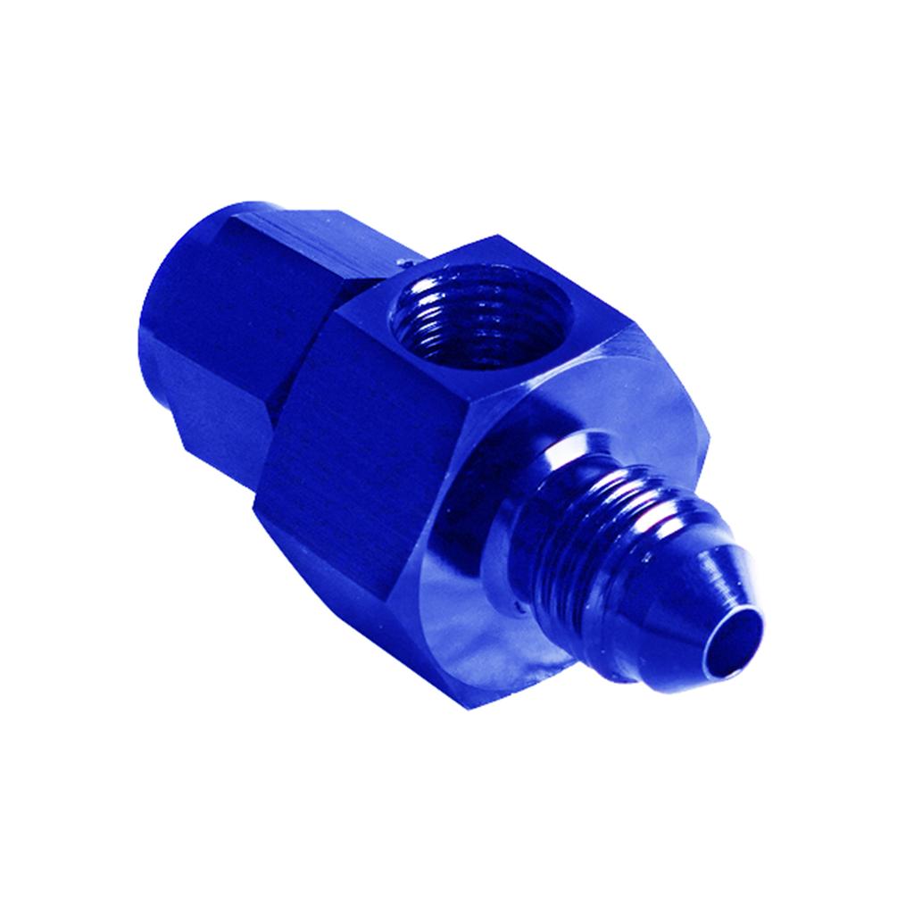 AN4 AN6 AN8 AN10 AN12-1/8NPT AN Swivel Joint Connection Aluminum Alloy Used for Oil-Gauge Sensor Side Port Adapter
