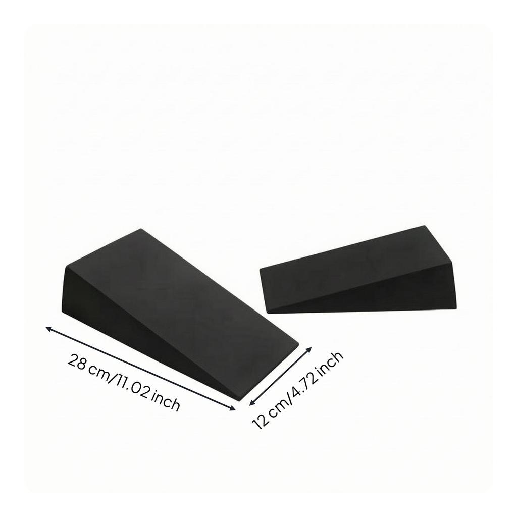 2 Pieces Calf Stretch Board Inclined Stretcher Stable for Home Gym