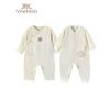[Same Style As In the Mall] Yingshi Baby Jumpsuit 25 Autumn and Winter New Product Newborn Organic Pure Cotton Jumpsuit