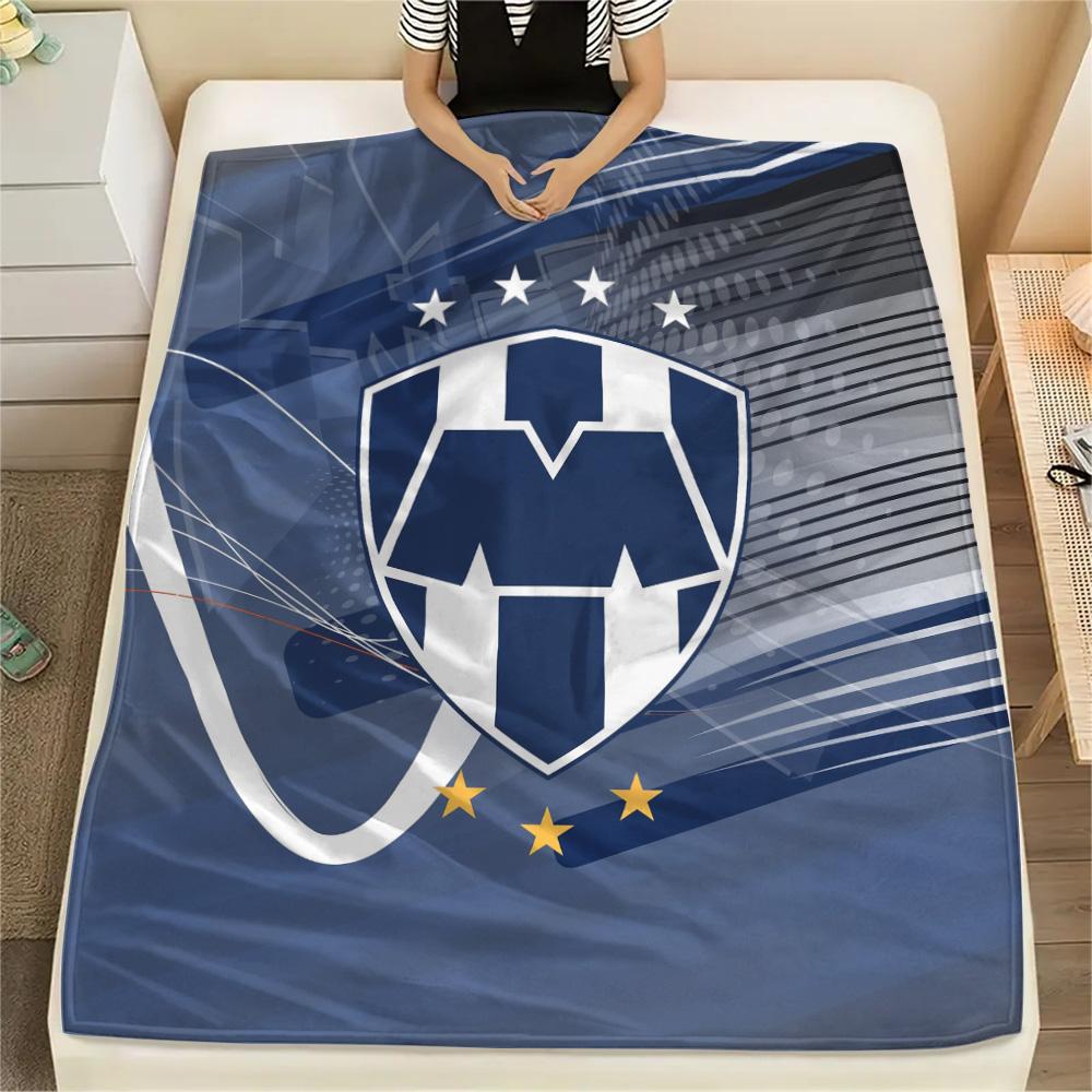 CF. Monterrey Print Flanelldecke, Hohe Qualität, Bequem für alle Jahreszeiten, Heimdekoration, Wärme und Komfort