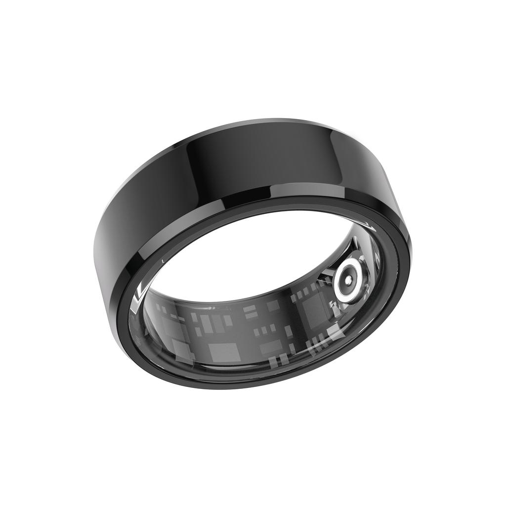 Smart Ring Men Women IP68 Waterproof Heart Rate Blood Oxygen Sleep Health Monitor Sport Fitness Health Ring for Android IOS