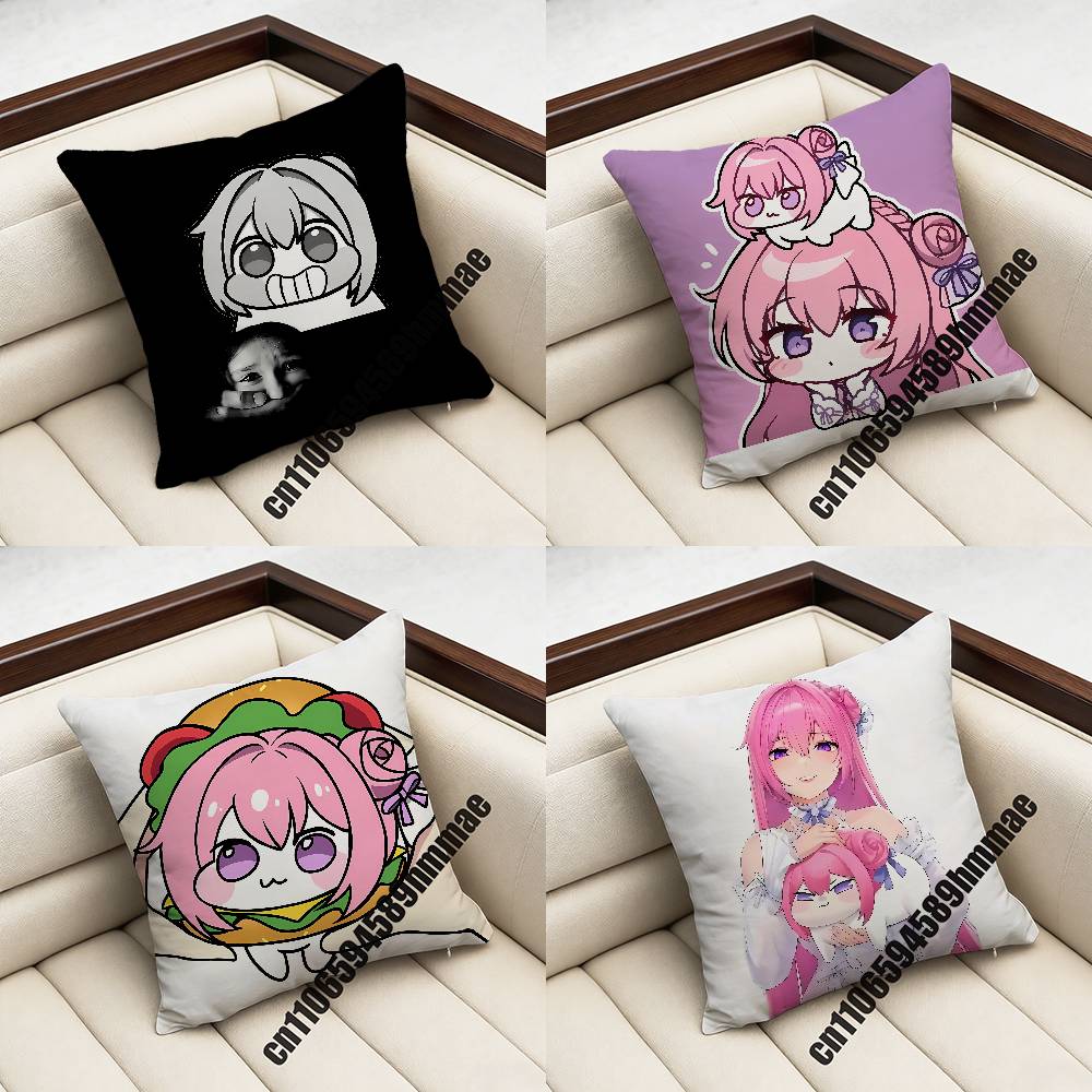 Cartoon DDorothy Doro Throw Pillow Case Sham 45x45cm 40x40cm Square Car Pillowcase Pad Cushion Cover