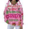 Christmas Hoodies For Women Funny Cute Printed Holiday Sweatshirt Winter Oversized Pullover Tops