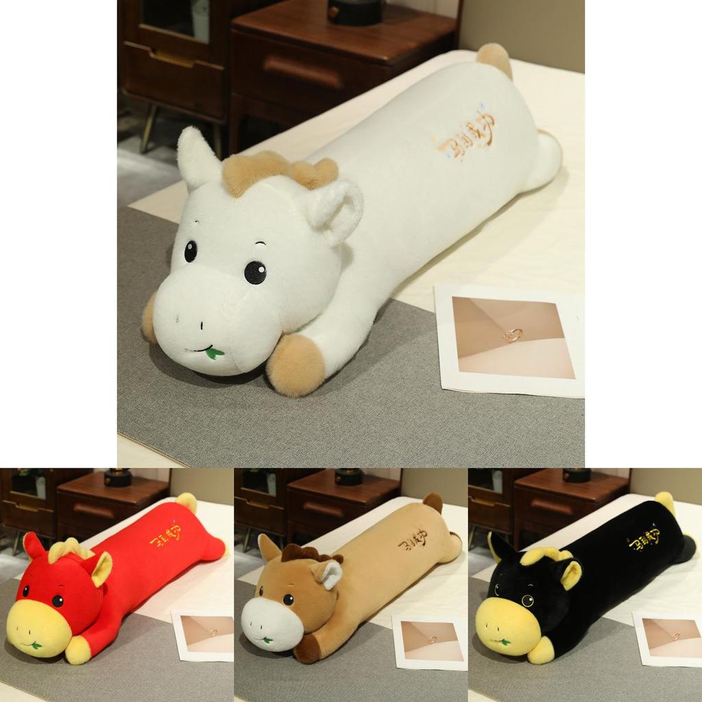 Horse Plush Pillow Large Soft Animal Cushion For Home Decor And Relaxing Comfort