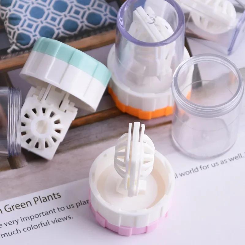 Contact Lens Cleaner Case Box Plastic Container Storage Holder Portable Lenses Cleaning Tools Travel Set