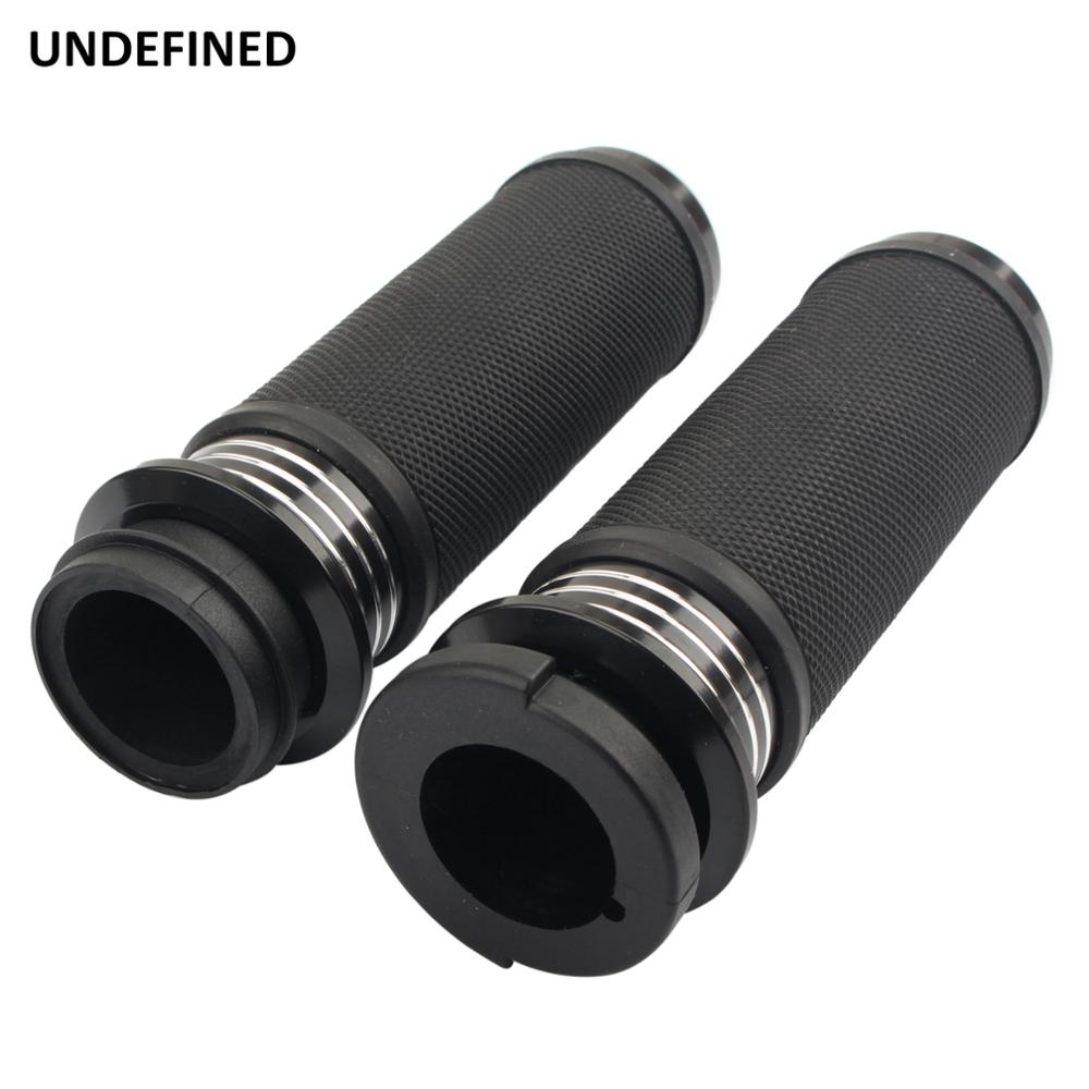 25mm Motorcycle Handlebar Grips Electrical Throttle Burst Handle Bar Grip For Harely Touring Softail Fat Boy Dyna FXDLS FXSE
