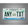 1pc Mississippi Custom License Plate 6x12 Inch MS Metal Car Tag Novelty Tin Sign