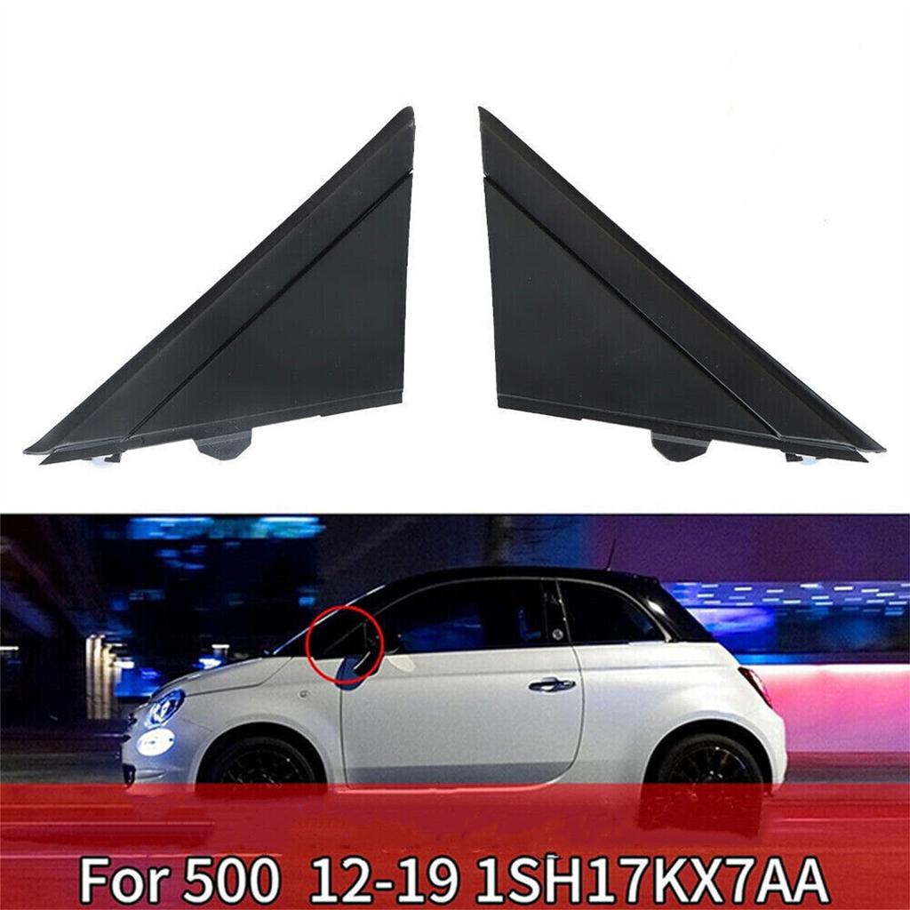 Car Left & Right Door Mirror Flag Cover Triangle Cover for 1SH17KX7AA 1SH16KX7AA