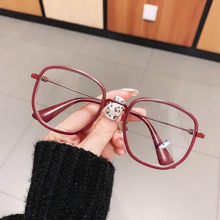 

Anti Blue Light Blocking Square Frame Myopia Glasses Clear Lens Computer Eyeglasses Fashion UV400 Big Diopter Glasses -1.0 to -6 0