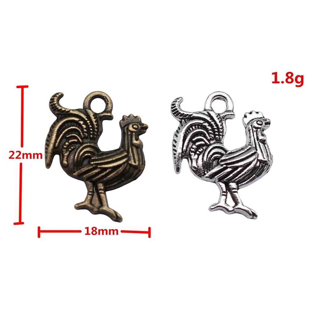 Flamingo Charms Antique Alloy Pendants For Bird Themed Jewelry Making