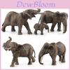 Wild Animal Pvc Elephant Model With Realistic Details For Educational Decor