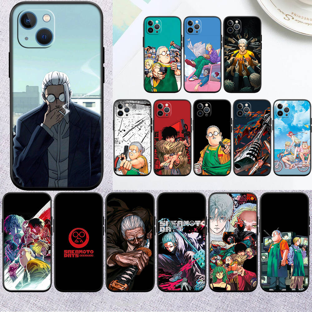 MH136 Sakamoto days Phone Shell Case for Redmi Note 8 9 10 11 11S 10C 10X 10A 10T 9A 9C 9T 9S 8T Pro Max Plus Prime