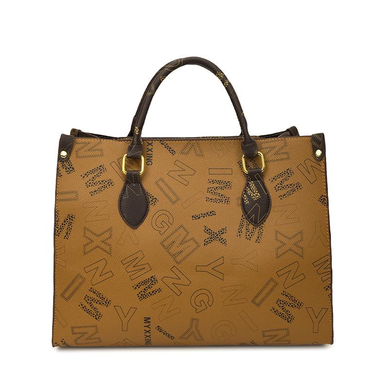 2025 Trendige Monogramm-Tragetasche mit großem Fassungsvermögen - Perfektes Geschenk für Mädchen