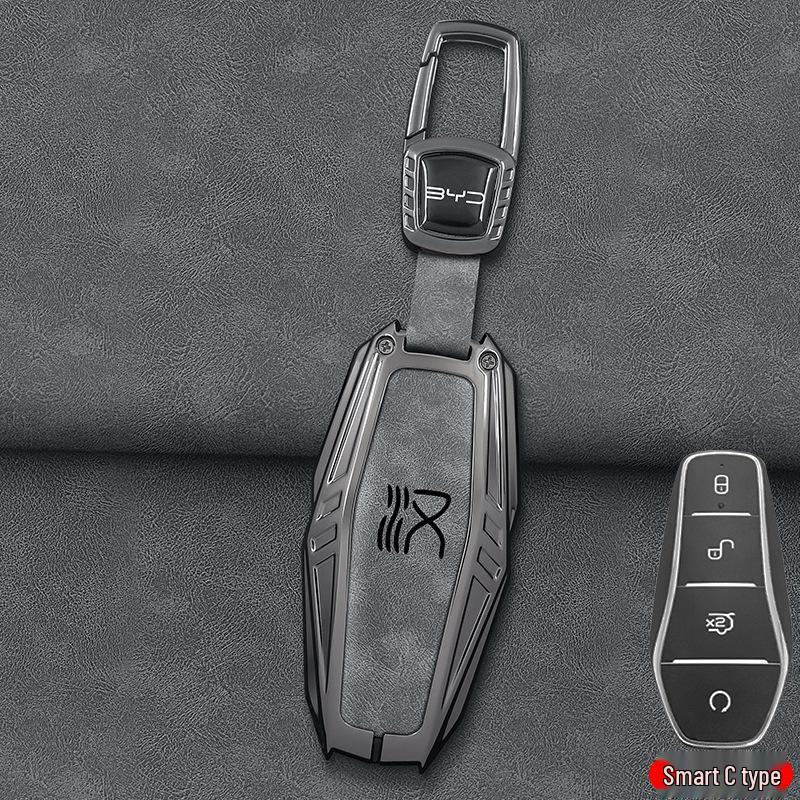 2025 BYD Han DMI/EV Key Case: Men's & Women's Protective Shell Buckle