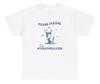 Pause I'm Overstimulated Bear T Shirt Funny Animal Lover Anxiety Meme Humor Tee