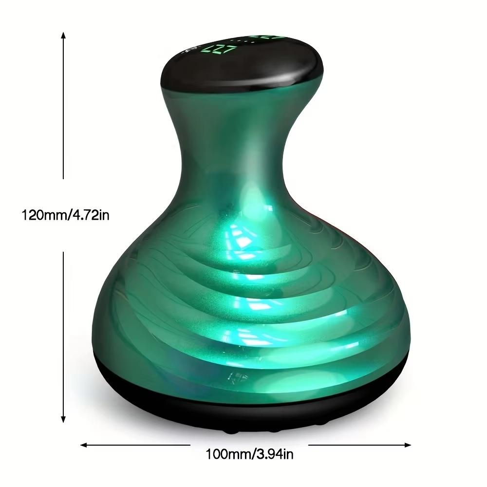 Body Scraping Massage Smart Electric Vacuum Cupping Heating Suction Cup Device Back Neck Arm Massger Anti-cellulite Fat Infrared