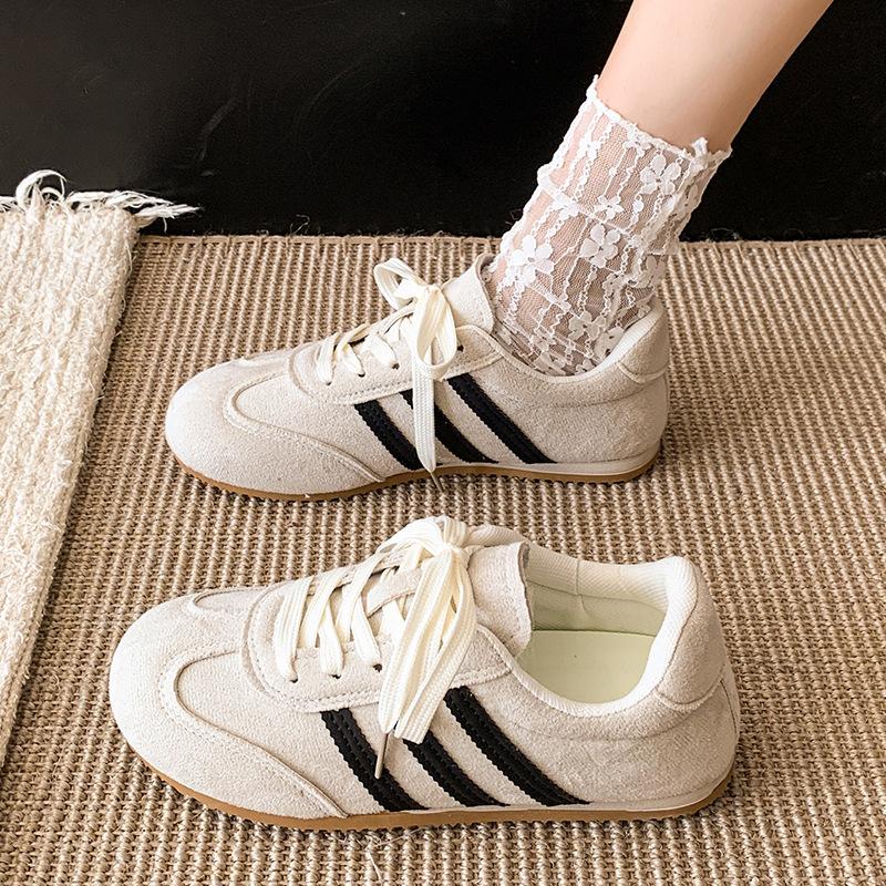 Versatile Super Fire Forrest Gump Shoes Women's Shoes Soft-soled Running Casual Sports Shoes Women's 2025 New Spring and Summer Red German Training