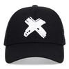 Summer Men Mesh Baseball Cap Outdoor Sport X Letter Snapback Hat for Women Unisex Breathable Caps Hip Hop Trucker Hats