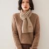 Women's 100% Pure Cashmere Scarf - New Autumn/Winter Style, High-Grade Solid Color, Warm and Stylish.