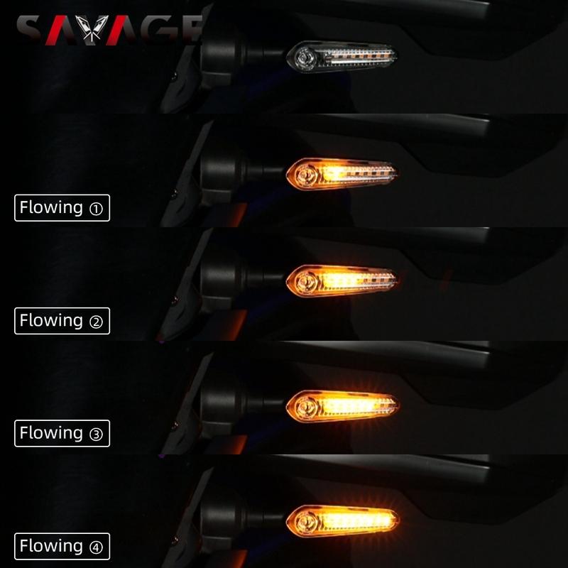 YZF-R3 YZF-R25 License Plate Bracket LED Flowing Turn Signals For Yamaha MT-03 MT-25 YZF R3 MT25 Tail Tidy Fender Eliminator Kit