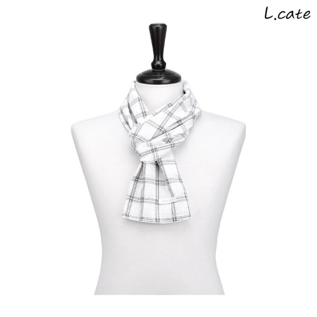 Elkate Women's Muffler LNM191 Check Pattern Fashion Scarf