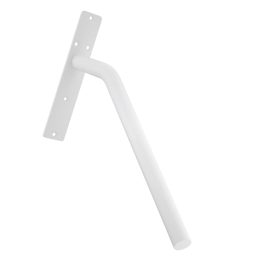 Wandmontage Treppengeländer Legierter Stahl Schwerlast Treppengeländer Haltegriff für Garage Weiß