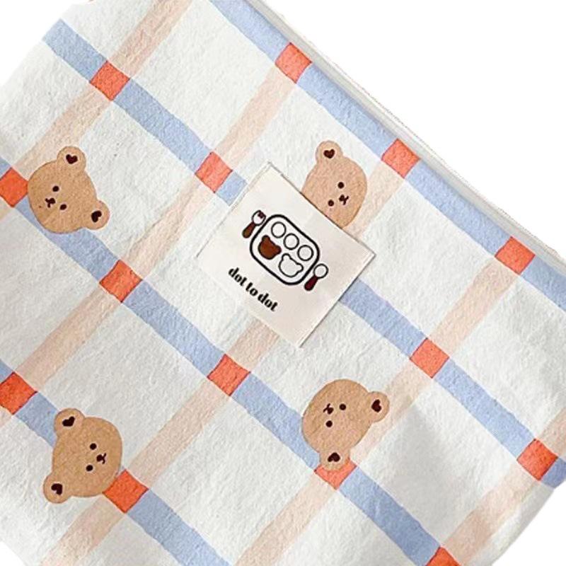 Korean 7-Piece Kindergarten Clothes & Diaper Storage Set with Waterproof Bags
