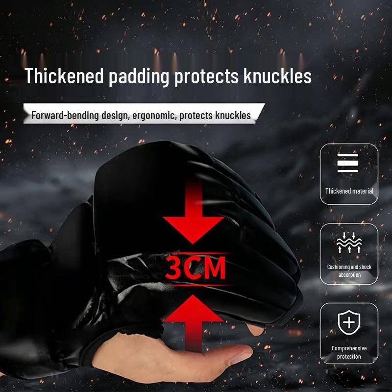Five-Finger Sanda Combat Training Gloves