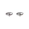 Four-pointed Star Ear Buckles High-end Niche Ear Rings Without Taking Off Ear Bone Rings Small Ear Studs