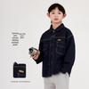 Lässiges, locker geschnittenes Jungen-Denimhemd - Herbst 2026 Modetrend