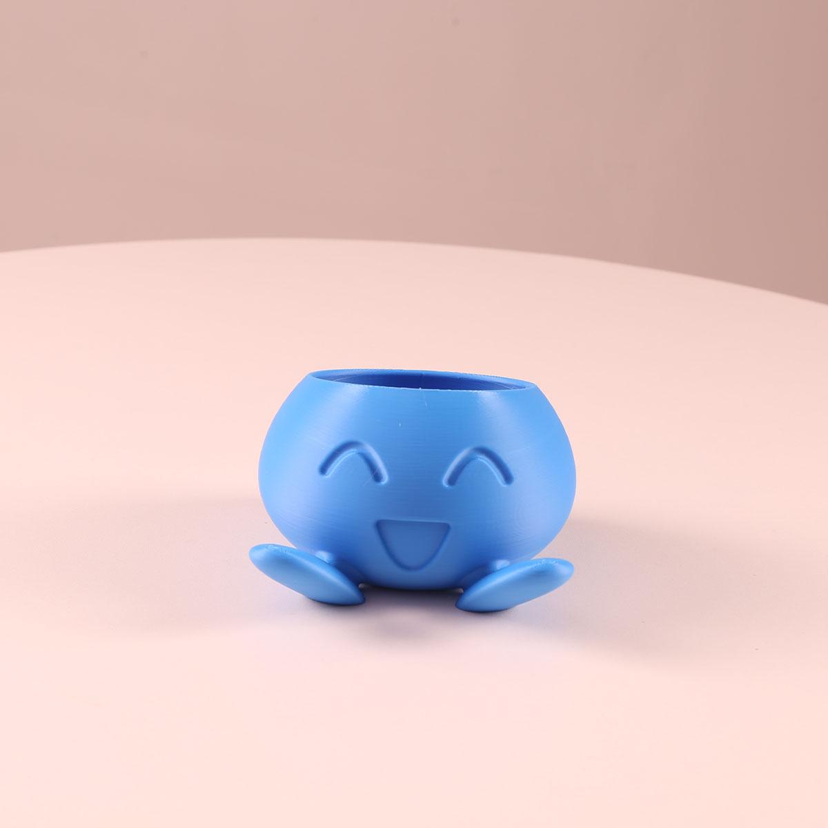 

Необычный цветочный горшок Необычный цветочный горшок Горшок для суккулентов Растительный горшок S синий