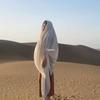 Desert Sun Protection Shawl: Lightweight Cotton Linen Silk Scarf for Travel