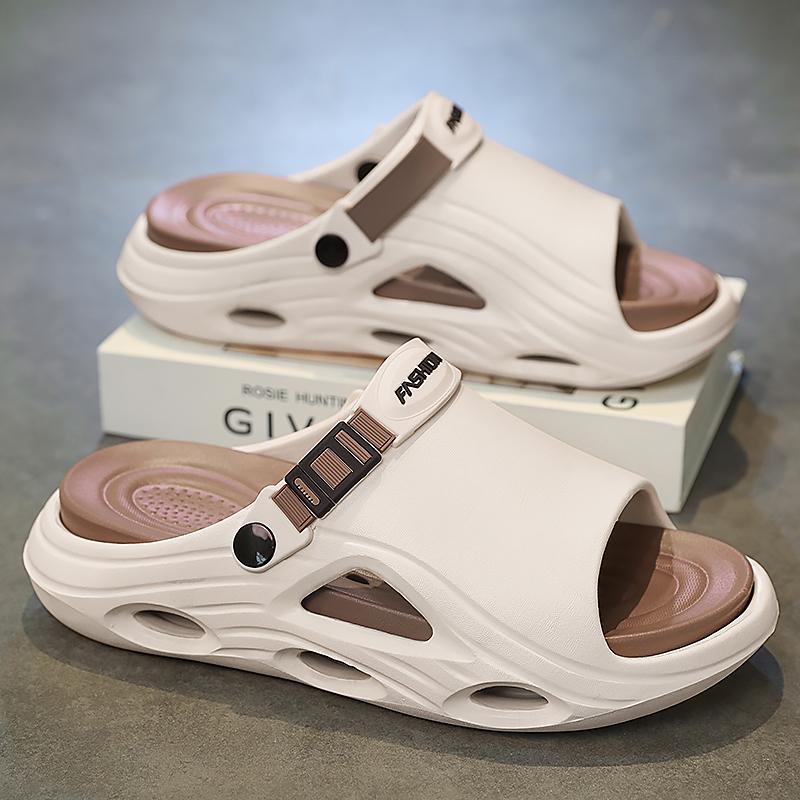 Pantofole da uomo comode, alla moda, con suola morbida, da casa, casual, sandali da spiaggia, taglie forti, 38-45