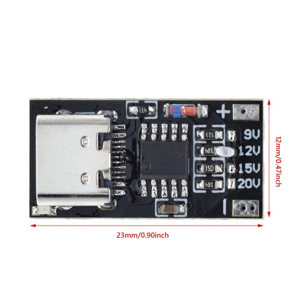 1-6PCS PD/QC/AFC Type-C Decoy Board USB Boost Module PPS/QC4 + FCP AFC Type-C Trigger Polling Detector Power Fast Charging