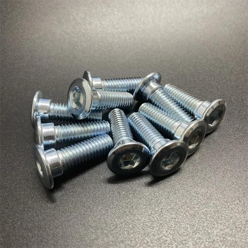 

10 pcs M8*25mm Rotor Bolts Screws For Mtb Disc Brake Rotors For Honda Yamaha Kawasaki Suzuki Ornament M8x25