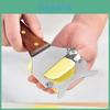 Modern Stainless Steel Truffle Slicer With Wooden Handle Multifunction Cheese And Chocolate Cutter For Gourmet Cooking