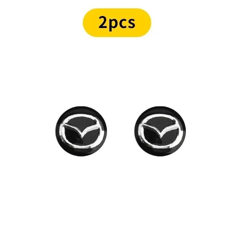 Autosleutel Logo Sticker Embleem Badge Aluminium DIY Voor Mazda 3 Alexa CX30 CX-4 CX5 CX-5 CX8 CX-8 CX-30 CX9 CX-9 Auto-accessoires
