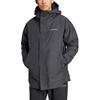 Adidas Terrex Xploric Series Outdoor Windproof Breathable Comfortable Waterproof Windbreaker Men Jackets Black IX7937