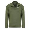 Mountain Warehouse Mens Echo Melange Recycled Half Zip Midlayer