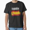 Espana Spanish Flag Vintage Graphic Spain L Tshirt Made In Usaus Size S2xl