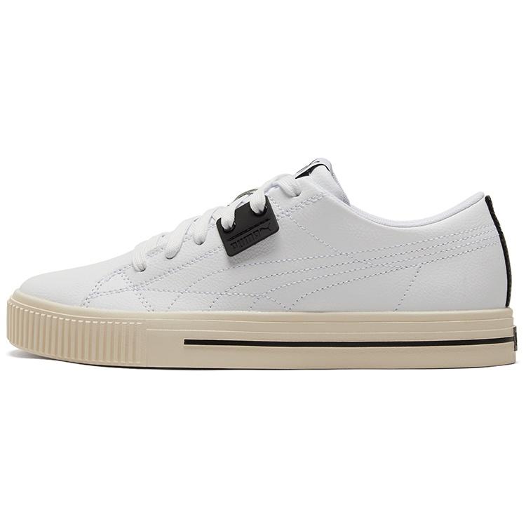 PUMA Unisex Ever Sneakers White/Black Men s 383029-03 EU 43