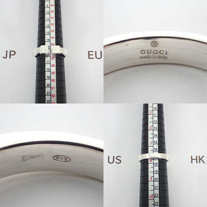 [Pre-owned] GUCCI 925 Cube Ring / Size 16 / J90-9