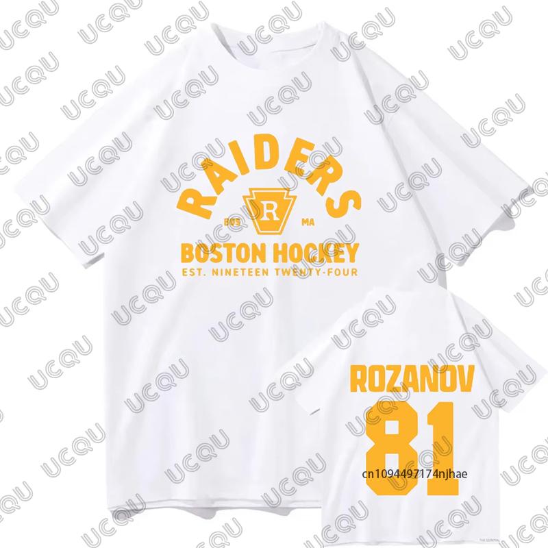 Llya Rozanov 81Bos Raiders Trička TV Horký Rivalita Potisk Dámské Bavlněné Tričko Letní Krátký Rukáv Módní Streetwear Unisex Top