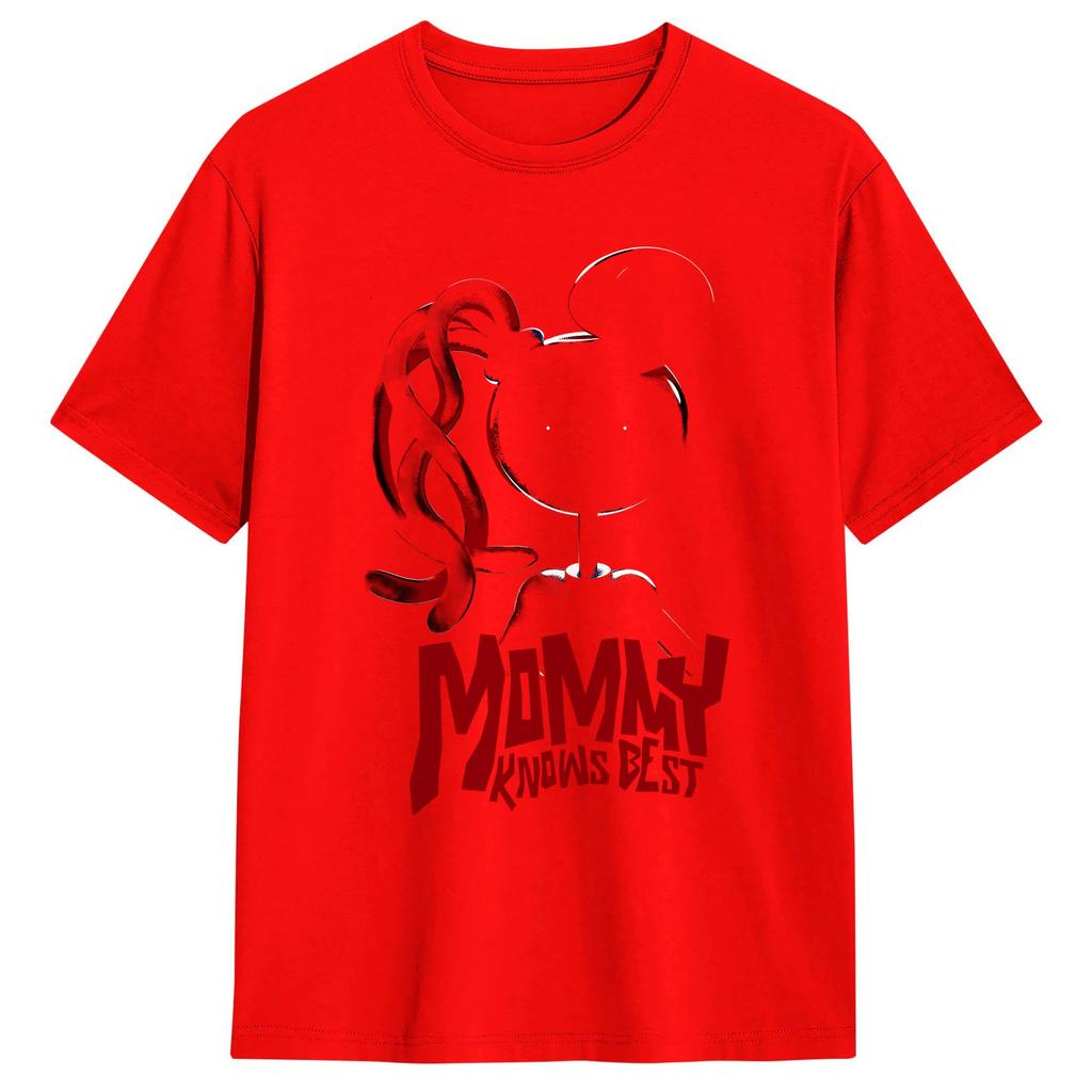 Unisexs Mommy Knows Best TShirts Cotton Tees Beach Y2K Funny Short Sleeve T Shirt ONeck Harajuku Casual Tee Shirt