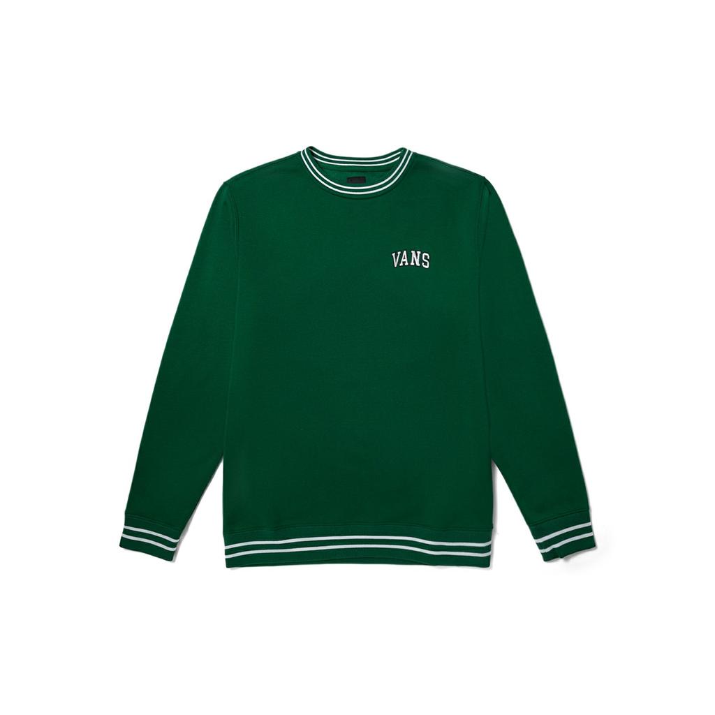 Vans Color-Block Crew Neck Sweatshirt Men Tops Green VN0006F907W