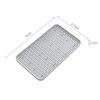 Portable Plastic Drain Tea Tray Detachable Tableware Storage Cutlery Holder Double-layer Serving Plate Kitchen