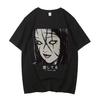 Cartoon Junji Ito Uzumaki T-Shirt Horror Japan Guro Lustiges Mädchen Anime Hochwertige Baumwolle T-Shirt Geschenkshirt(1)