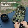 Tactical Large Admin Pouch Of Double Layer Design Luminaire Storage Bag Molle EDC EMT Utility Pouch Goalzero Lighting Pouch