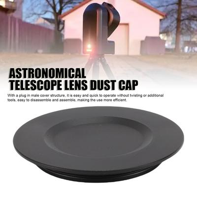 Dust Proof Lens Cover Easy To Disassemble Assemble Easy Installation 50.2mm Male Astronomical Telescope Lens  for Outdoor